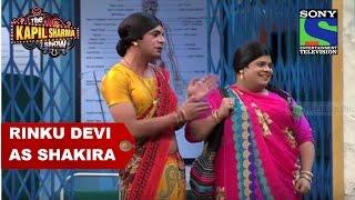 Rinku Devi as Shakira - The Kapil Sharma Show