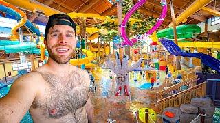 MASSIVE INDOOR Water Parks at Wisconsin Dells Wilderness! One Of Americas LARGEST Indoor Water Parks