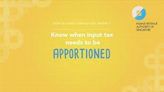 Common GST Errors on Input Tax Claims – Claims that need to be apportioned (Part 2)