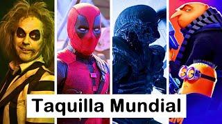 Beetlejuice 2 es Top 12 Anual, Deadpool y Wolverine vs Frozen, Mi Villano Favorito 4 vs Minions 2.