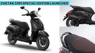 Bajaj Chetak 3201 Special Edition Electric Scooter Launched | Ola S1x Killer? |  Chetak 3201