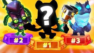 TOP 3 LEGENDARY WEAPON CHARACTERS IN ZOOBA!