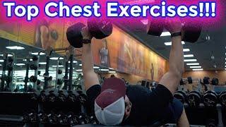 TOP 3 EXERCISES FOR A MASSIVE CHEST! | GROW FAST