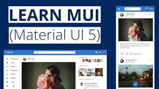 Material UI 5 (MUI) React Tutorial | MUI Responsive Real Project