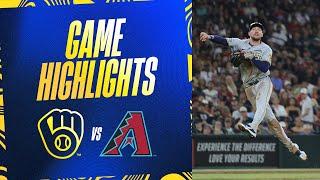 Brewers vs. D-backs Game Highlights (9/14/24) | MLB Highlights