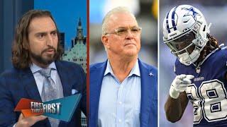 FIRST THINGS FIRST | Stephen Jones says Cowboys are going to pay Lamb to get 12-15 targets per game