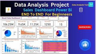 Diwali Sales Dashboard END TO END Data Analysis Project