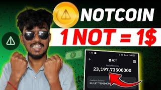 Notcoin Not Token Live Sell । 1 Not = 1$  Notcoin Payment Received । Notcoin Mining