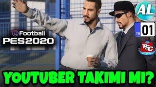 YOUTUBERLERDEN TAKIM KURMAK? | PES 2020 TANTUNİSPOR ANALİG #1