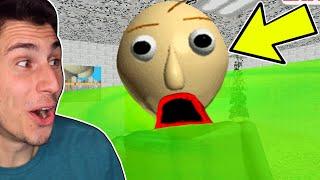 I Filled Baldi's School WITH SLIME! | Baldi's Basics