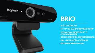 Webcam Logitech Comparativo B525, C925E, C930E e BRIO | QUADCOMM