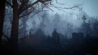 Cemetru Night Scene UE4