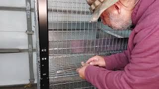 How To Attach Stackable Metal Rabbit Cages To Each Other