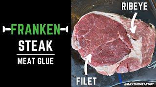 FrankenSTEAK: Gluing a Filet to a Ribeye #shorts