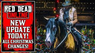 Christmas is HERE! The NEW Red Dead Online Update Today! (RDR2)