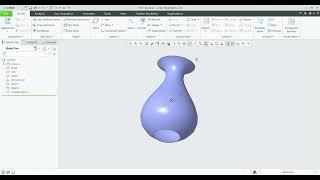 Creo Surface modelling: Boundary Blend, #creo #tutorial #creotutorial​