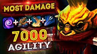 7000 AGILITY MOST PHYSICAL DAMAGE IN CUSTOM HERO CLASH [Essence Shift + Marksmanship] 7.29d I Dota 2