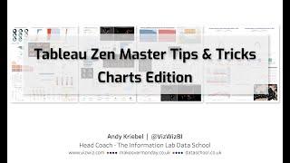 Tableau Zen Master Tips & Tricks - Charts Edition