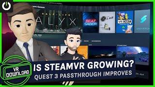 VR Download: Quest 3 Passthrough Improved, Valve Deckard's Potential, Is PC VR Growing?