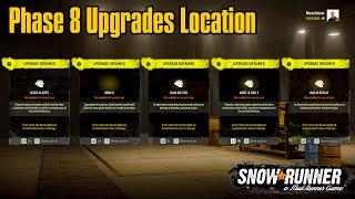 Snowrunner | Phase 8 All  Upgrades Locations | Belozersk Glades, Central Asia