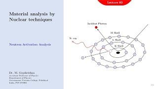 Neutron Activation Analysis and Proton induced X-ray Emission