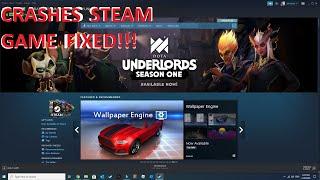 STEAM GAME CRASHES FIXED!