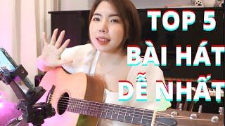 #2.5 - TOP 5 BÀI HÁT DỄ NHẤT CHO NGƯỜI MỚI CHƠI GUITAR - Tâm An Guitar