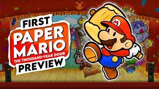Revitalised Cult Classic - Paper Mario: The Thousand Year Door Preview