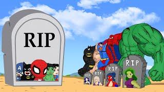 Rescue Team Baby Hulk, Spider Man, Batman: Returning from the Dead SECRET - SUPER HEROES MOVIE