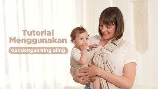 Mudahnya Menggendong dengan Tweeling & Co Premium Baby Ring Sling!