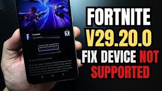 Download Fortnite APK Fix for Device Not Supported in 2024