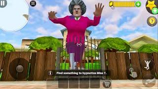 Troll Miss T so funny daily in Scary Teacher 3D (android, ios) [mod menu ]