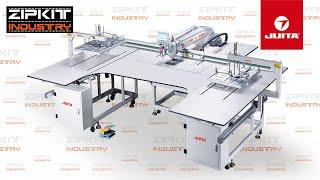 Автоматическая свободно программируемая швейная машина с системой подачи шаблонов Juita серия K8