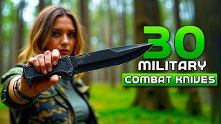 30 Ultimate Military Tactical Knives for Survival and Self Defense