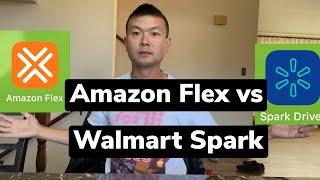 Amazon Flex vs Walmart Spark