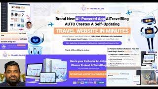 Brand New AI-Powered App AITravelBlog AUTO Creates A Self-Updating TRAVEL WEBSITE In Minutes.