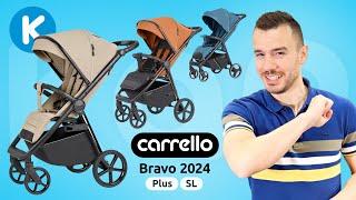 Carrello Bravo 2024 / Bravo Plus 2024 / Bravo SL 2024 - колекція прогулянкових колясок Карело 2024р.