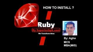 How to install Ruby on windows 7, 8, 10 - ruby on rails