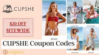 How to Get Maximum Discount at CUPSHE - CUPSHE Discount Codes 2021