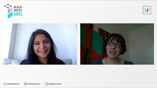 Mel Francis gives digital marketing advice to Sarah Cummings about Teach Ted