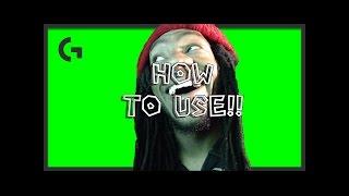 Tutorial: How to use Chroma Key aka background removal for Logitech C922!!