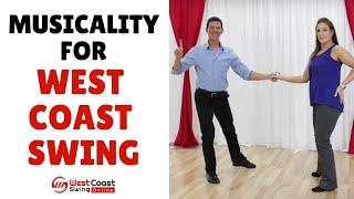 West Coast Swing Musicality | Accenting the music when you dance