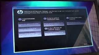 HP 630 Laptop: How to Launch System Recovery Manager on Boot Up