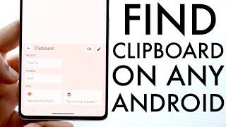 This Is How To Find Clipboard On Android! (2023)