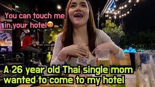 Weird nightlife in Korat EP.3, A 26 year old stunning single mom wanted to follow me to my hotel