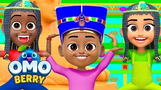 Egyptian Pyramid Song  | Fun Kids Song & Dance Video | OmoBerry