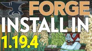 How To Download & Install Forge 1.19.4 in Minecraft