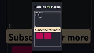 Margin vs padding #css #margin #padding #responsivelayout  #frontenddev #flexbox #webdesign #website