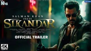 Sikandar: Official Trailer | Salman Khan | Rashmika M | Sajid Nadiadwala | AR Murgadas | Sikandar