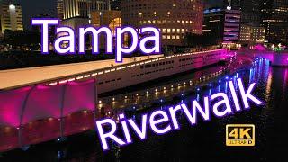 The Tampa Riverwalk - Lighting Up The Tampa Riverfront